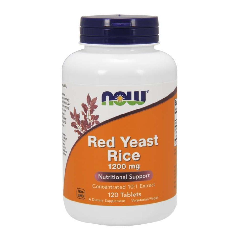 Now Foods Red Yeast Rice Extract 1200 Mg 120 Tablets Foods & Snacks Now Foods 