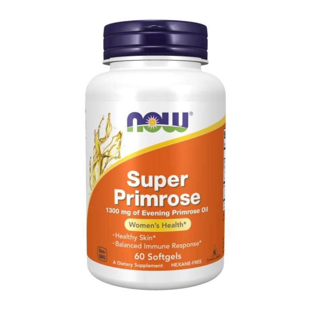 Now Foods Super Primrose 1300 Mg 60 Softgels Now Foods 