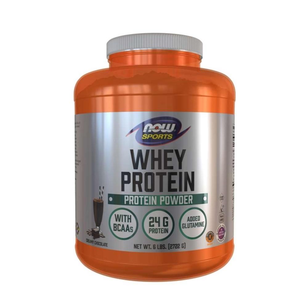 Now Foods Whey Protein 6 Lbs Creamy Chocolate Protein Powders Now Foods 