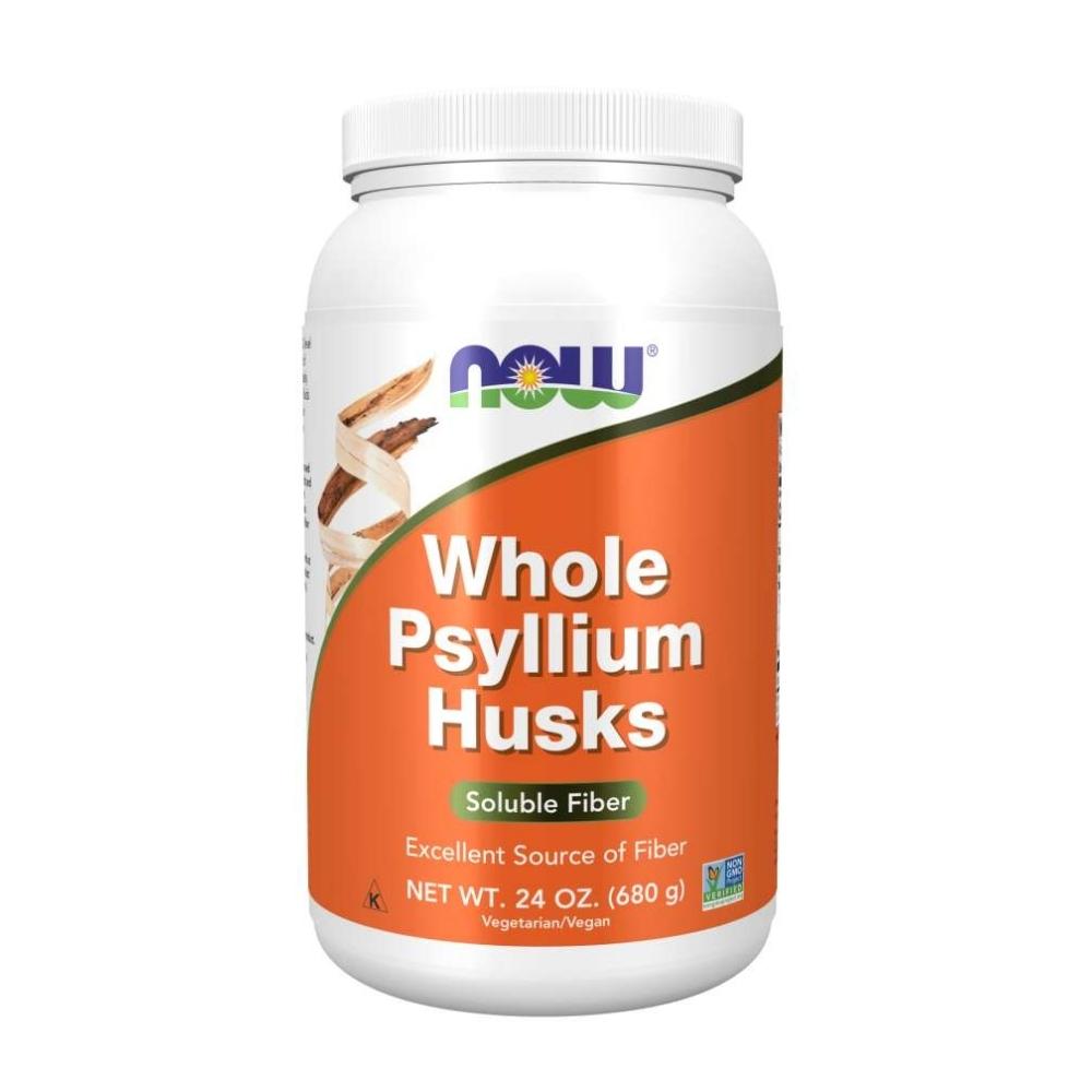 Now Foods Psyllium Husk Whole 24 Oz Digestive Health / Probiotics Now Foods 