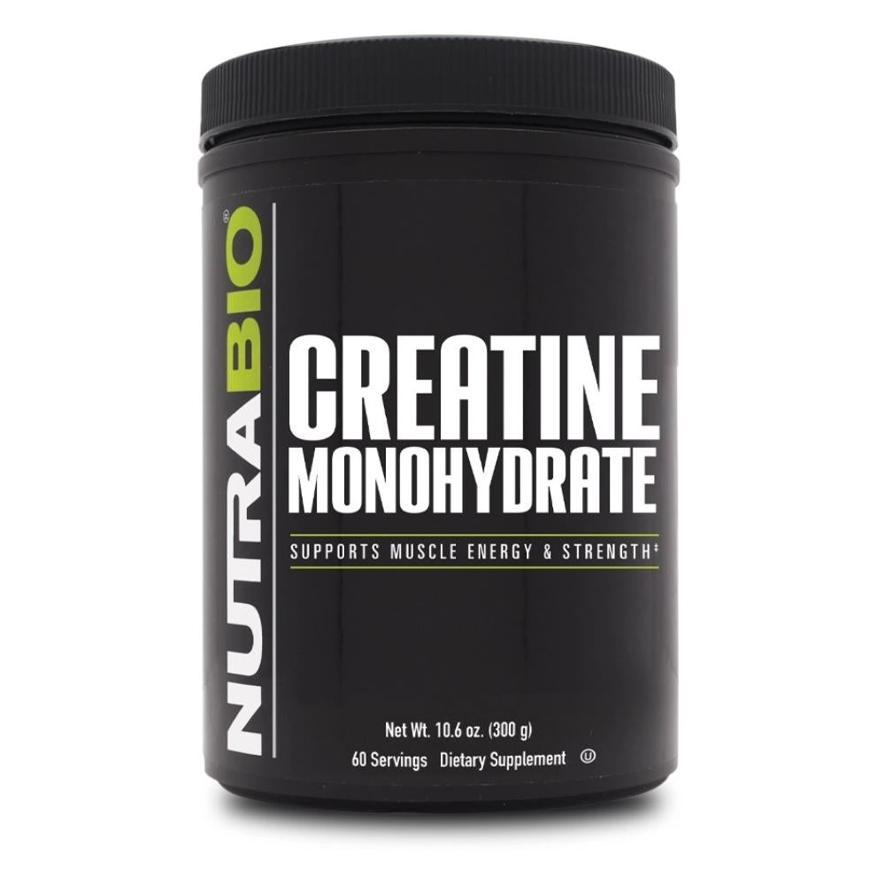 NutraBio Creatine 300 Grams Creatine NutraBio 