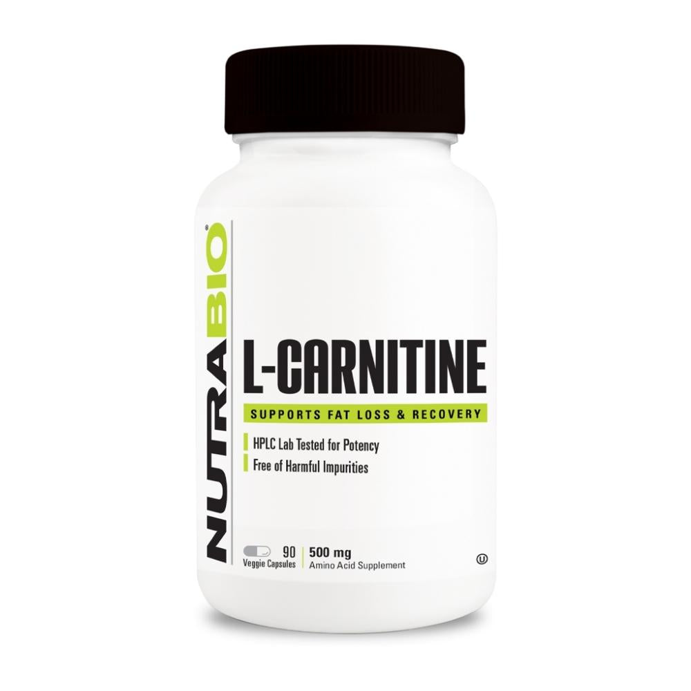 NutraBio L-Carnitine 90 Vege Capsules Amino Acids NutraBio 