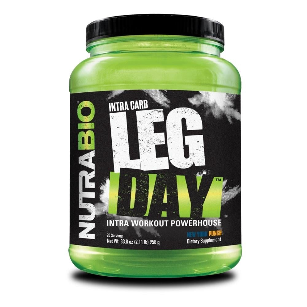 NutraBio Leg Day 20 Servings Sports Performance Recovery NutraBio New York Punch 
