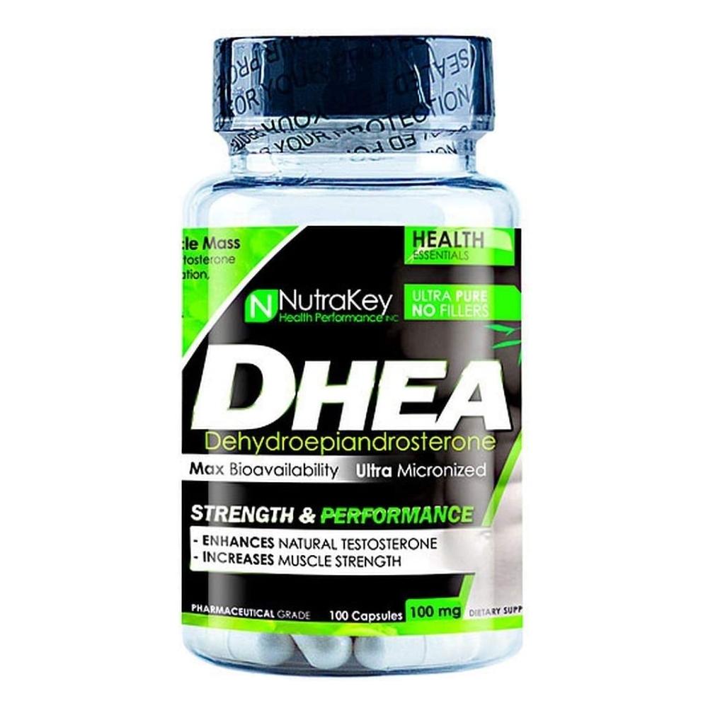 NutraKey DHEA 100mg 100 Capsules Prohormones Nutrakey 