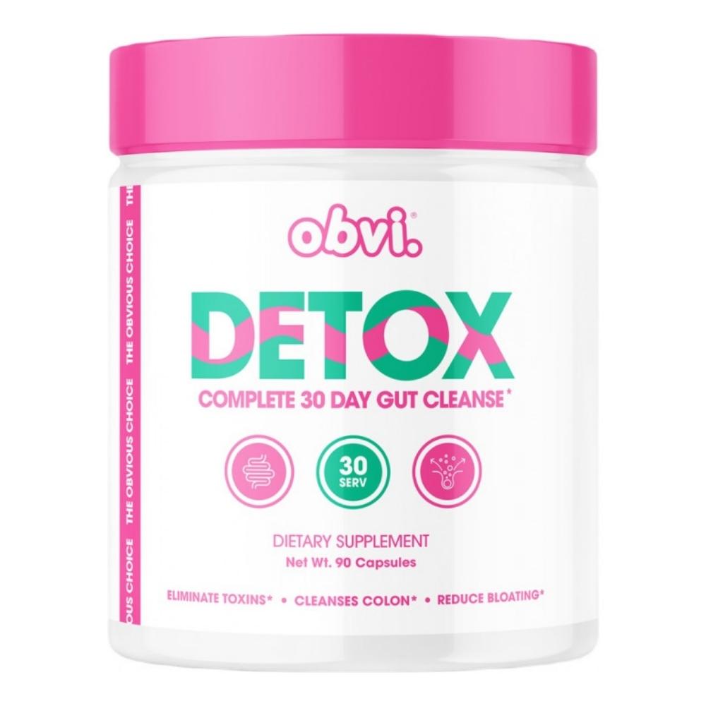 OBVI Detox Gut Cleanse 90 Capsules Digestive Health Obvi 