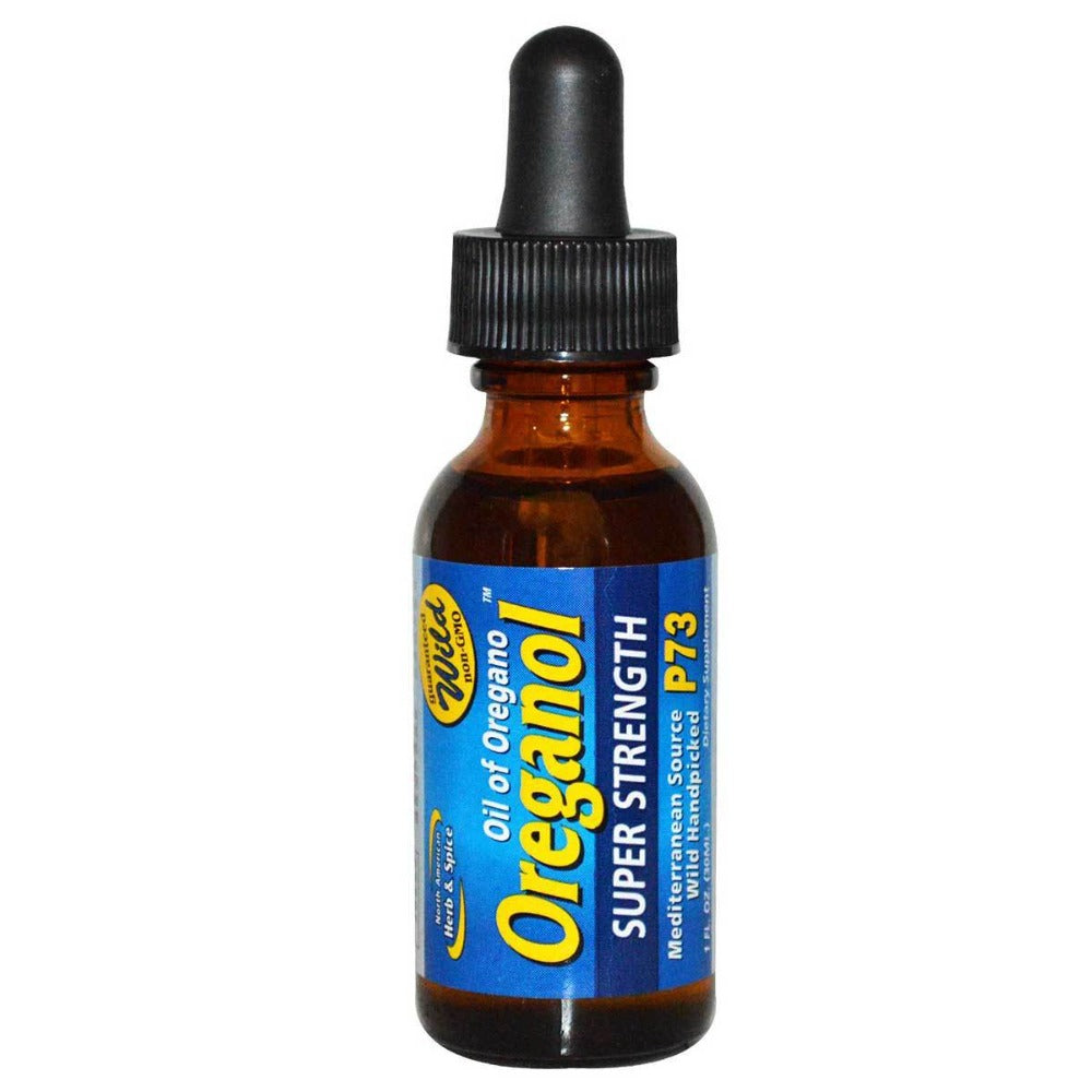 North American Herb & Spice Super Strength Oreganol P73 1 Oz Herbs North American Herb & Spice  (1057942339627)