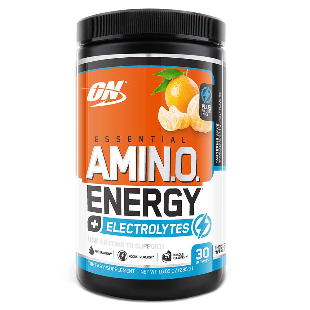 Optimum Nutrition Amino Energy 30 Servings Amino Acids Optimum Nutrition + Electrolytes Tangerine Wave  (1058577481771)