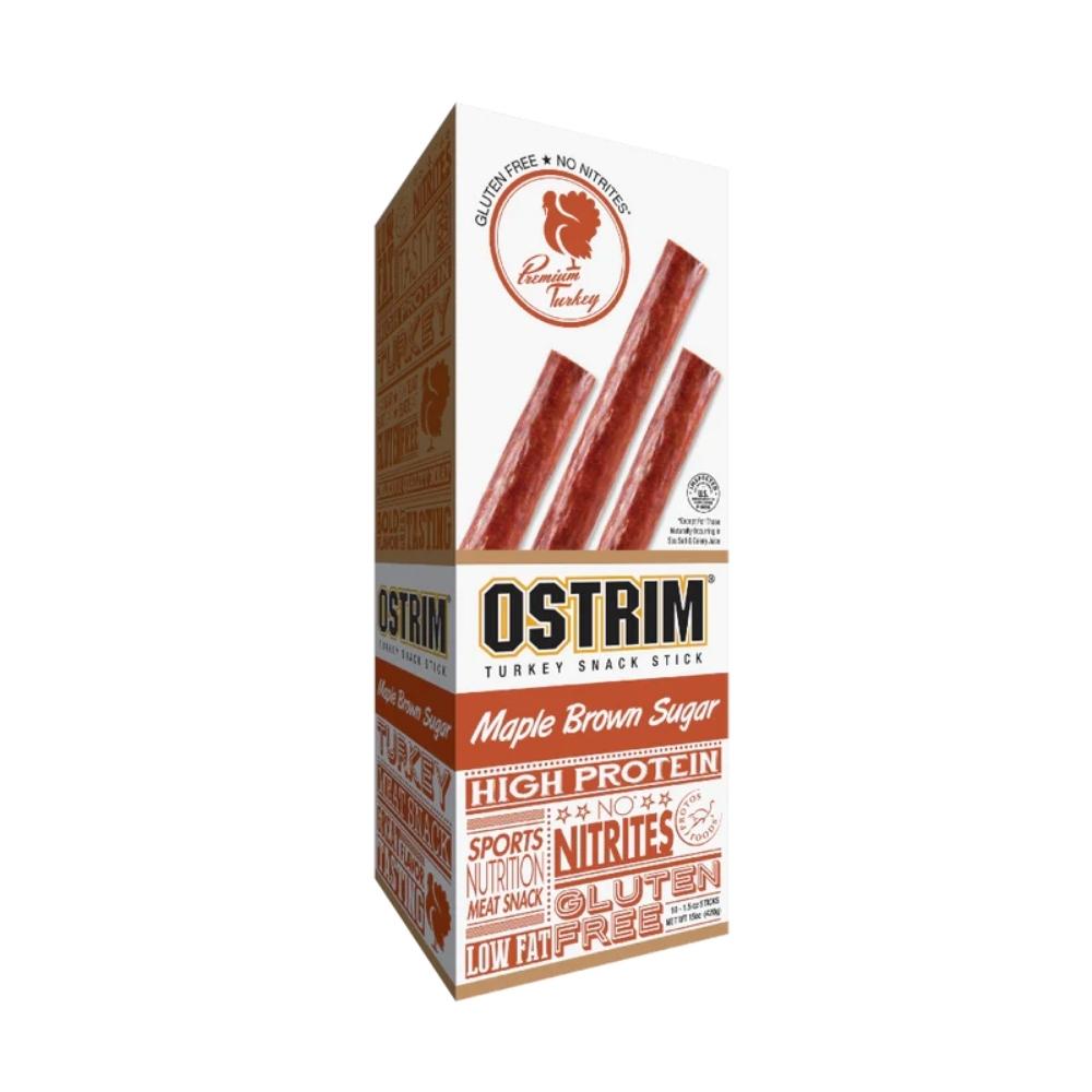 Ostrim Turkey Snack Stick 10/Box Foods & Snacks Ostrim Maple Brown Sugar 