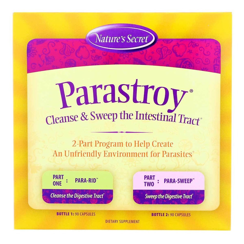 Nature's Secret Parastroy 2 Part Program Herbs Nature's Secret  (1058625781803)