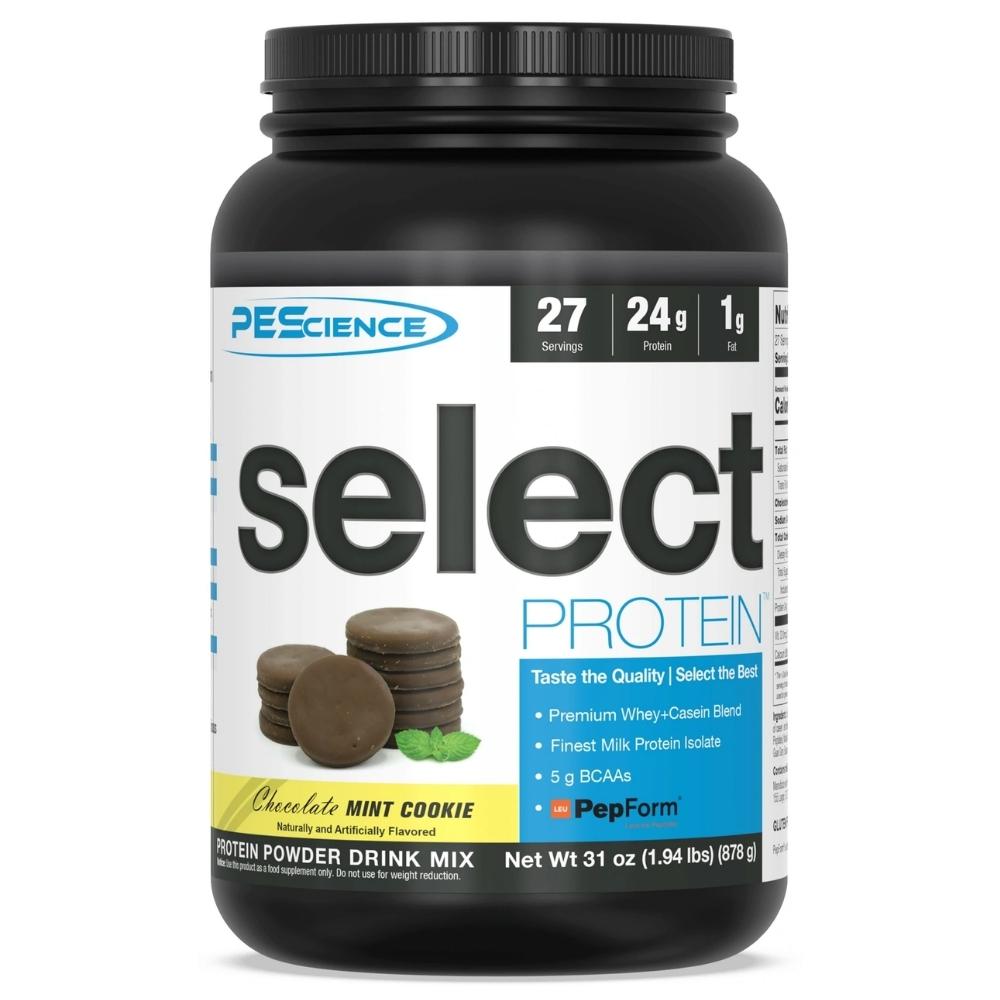 PEScience Select Protein 27 Servings Protein PEScience Chocolate Mint cookie 
