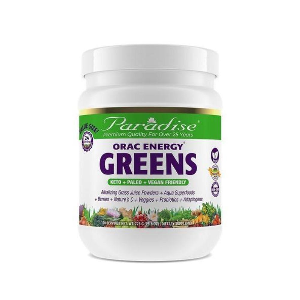 Paradise Orac Energy Greens 30/Servings Digestive Health Paradise 