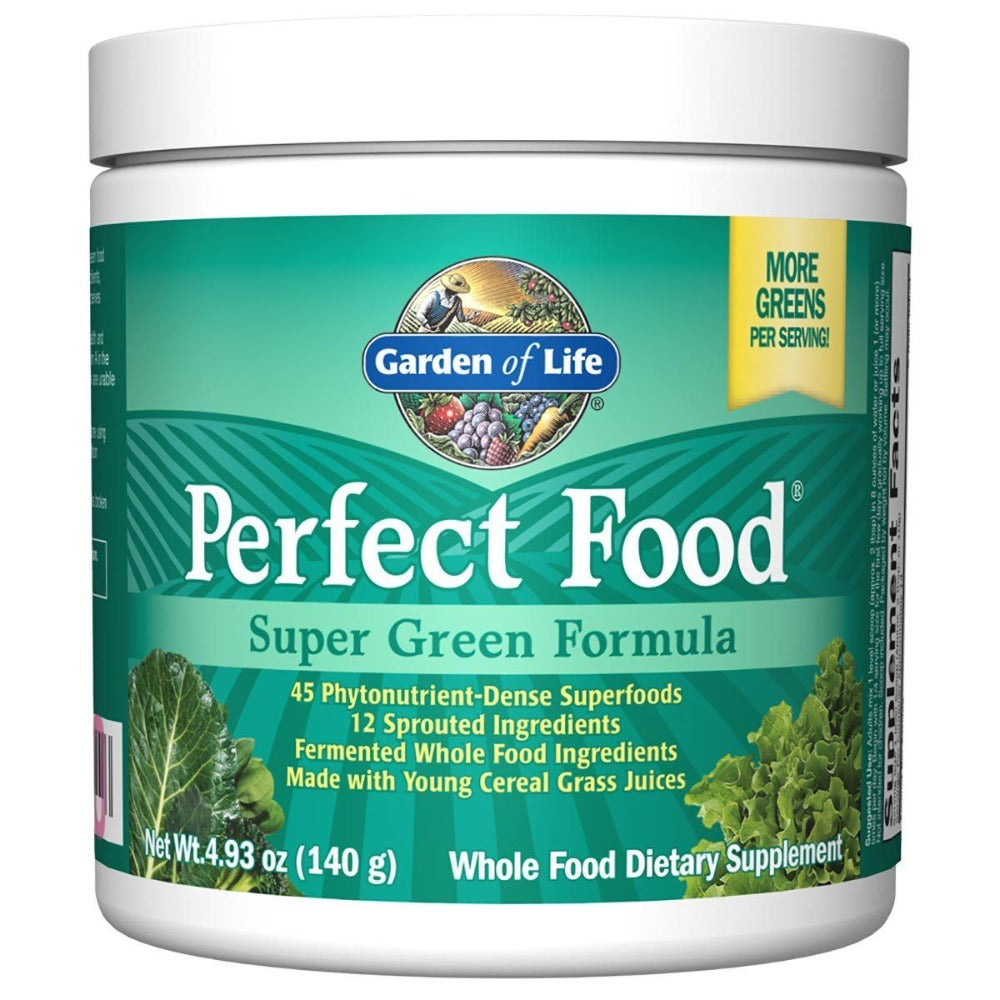 Garden of Life Perfect Food Super Green Formula 140 Grams Greens / Super Foods Garden of Life  (1058946613291)