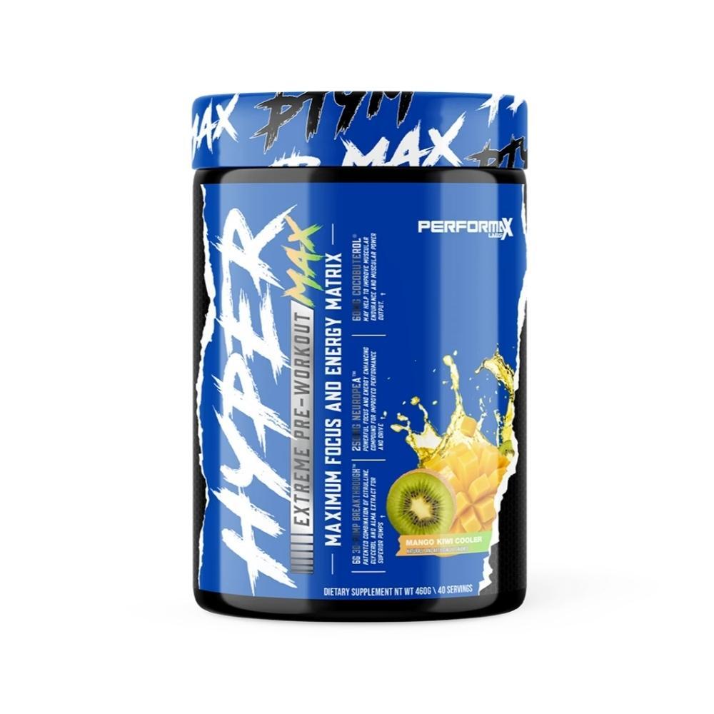 Performax Labs HyperMax Extreme 25 Servings Sports Performance Recovery Performax Labs Mango Kiwi Cooler 