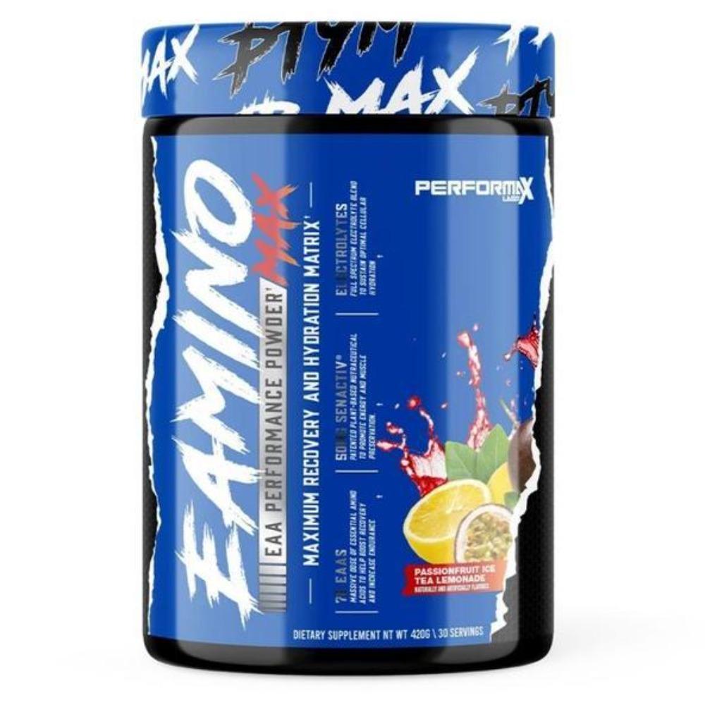 Performax Labs EAmino Max 25 Servings Amino Acids Performax Labs Passionfruit Iced Tea Lemonade 