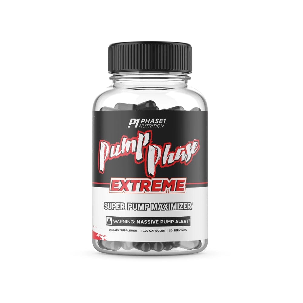 Phase One Nutrition Pump Phase Extreme 120 Capsules Pre-Workouts Phase One Nutrition 