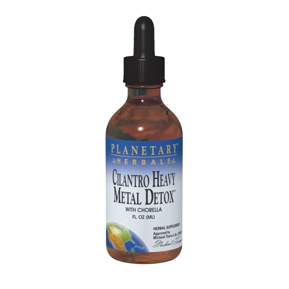 Planetary Herbal Cilantro Heavy Metal Detox 2oz Specialty Health Products Planetary Herbals 