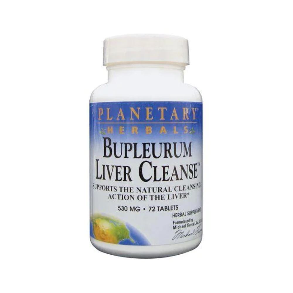 Planetary Herbals Bupleurum Liver Cleanse 72 Tablets Herbs Planetary Herbals 