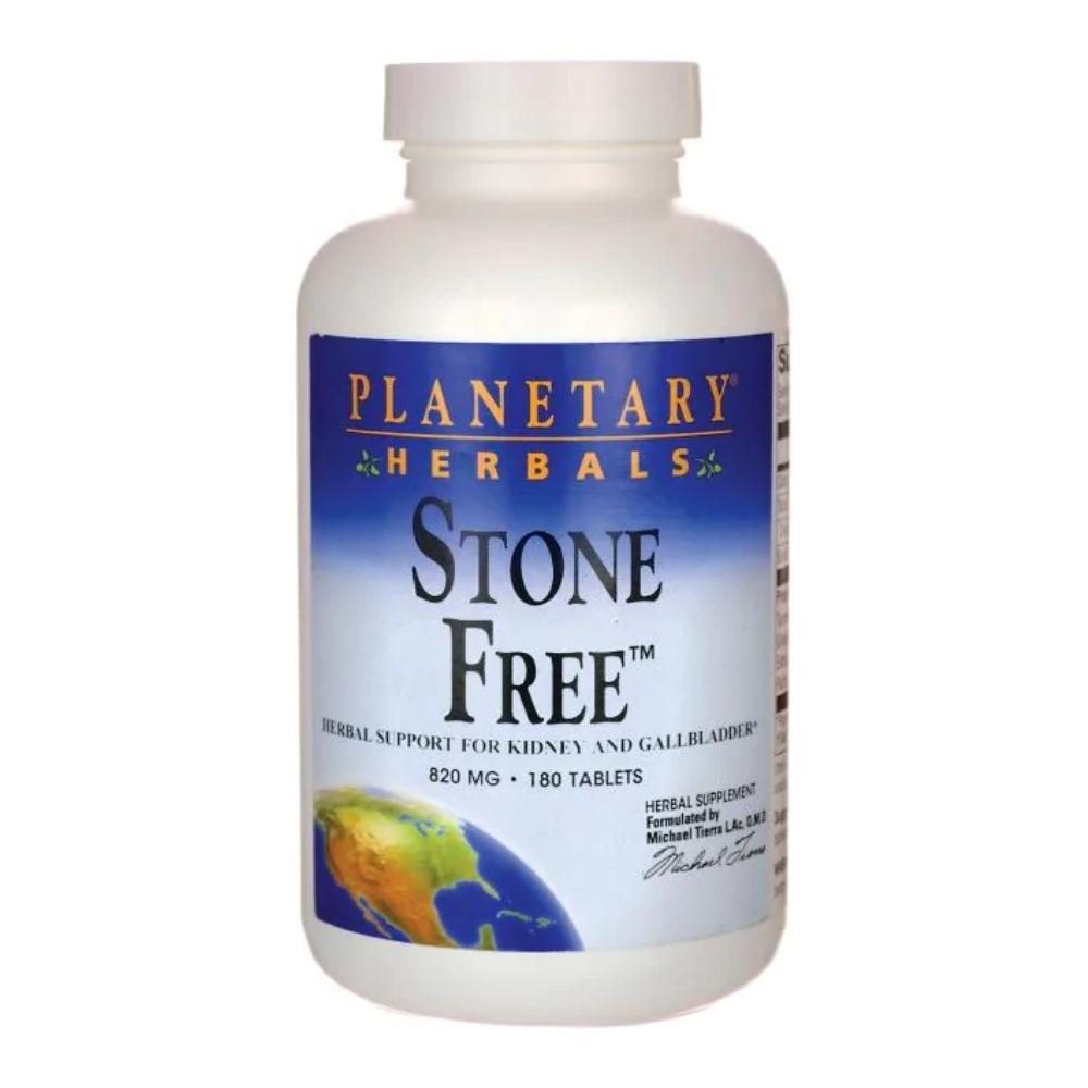 Planetary Herbals Stone Free 820mg 180 Tablets Digestive Health Planetary Herbals 
