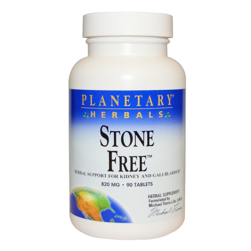 Planetary Herbals Stone Free 820mg 90 Tablets Digestive Health Planetary Herbals 