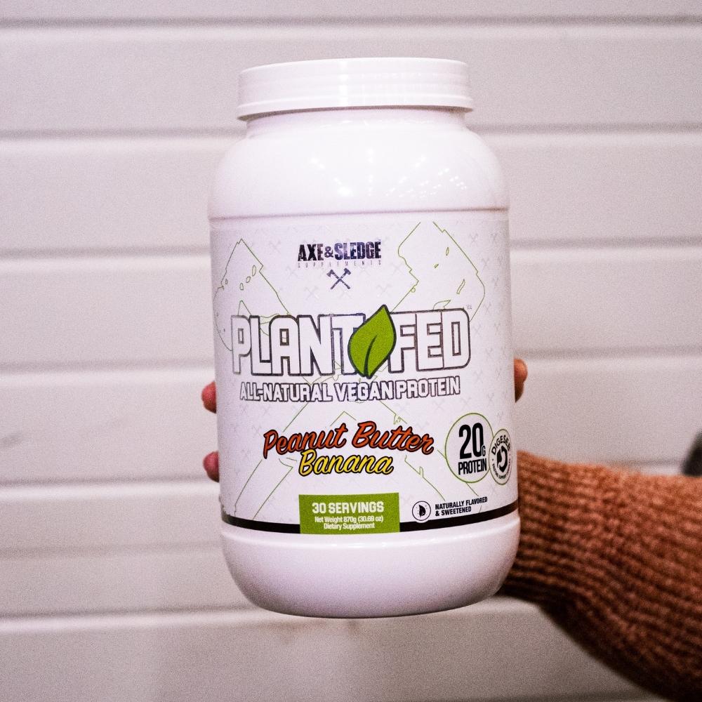 Axe & Sledge Plant Fed All-Natural Vegan Protein 30 Servings Protein Powders AXE & SLEDGE 