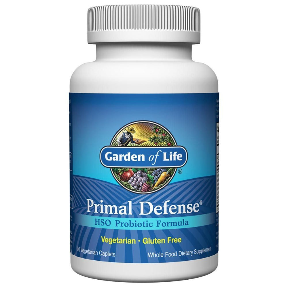 Garden of Life Primal Defense HSO Probiotic Formula 90 Caplets Digestive Health / Probiotics Garden of Life  (1057969242155)