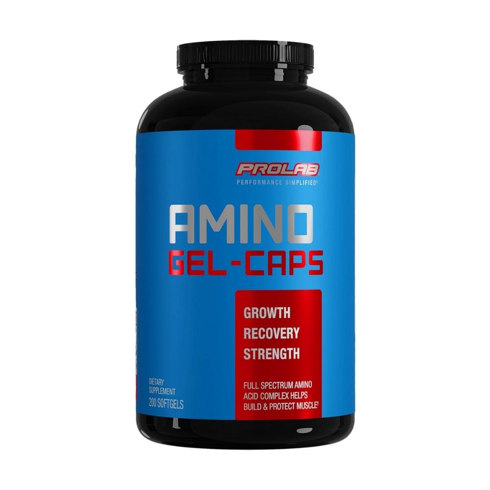 ProLab Amino Gel Caps 200 Soft Gels Amino Acids Prolab 