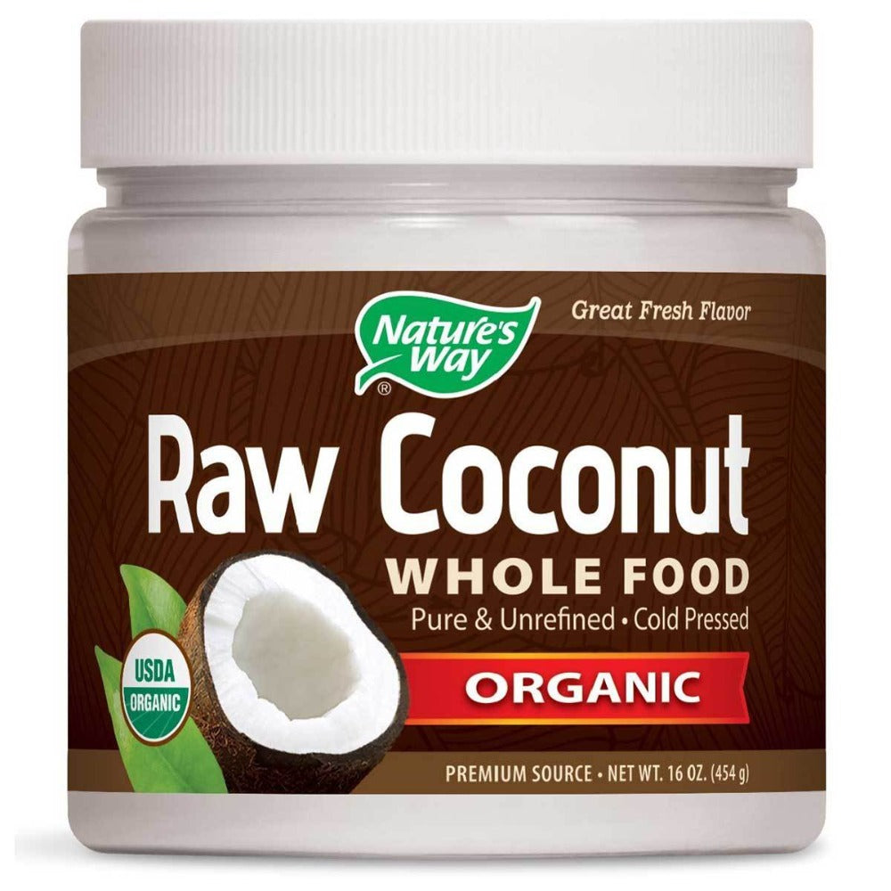 Nature's Way Raw Coconut 16 Oz Other Supplements Nature's Way  (1058945957931)
