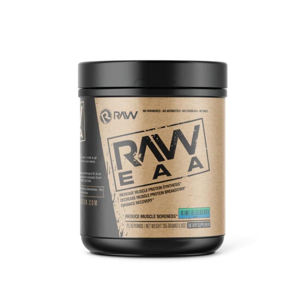 RAW EAA 25 Servings Amino Acids Raw Kiwi Blueberry 
