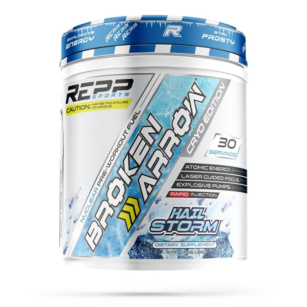 REPP Sports Broken Arrow 20/40 Servings Sports Performance Recovery REPP SPORTS Hail Storm 