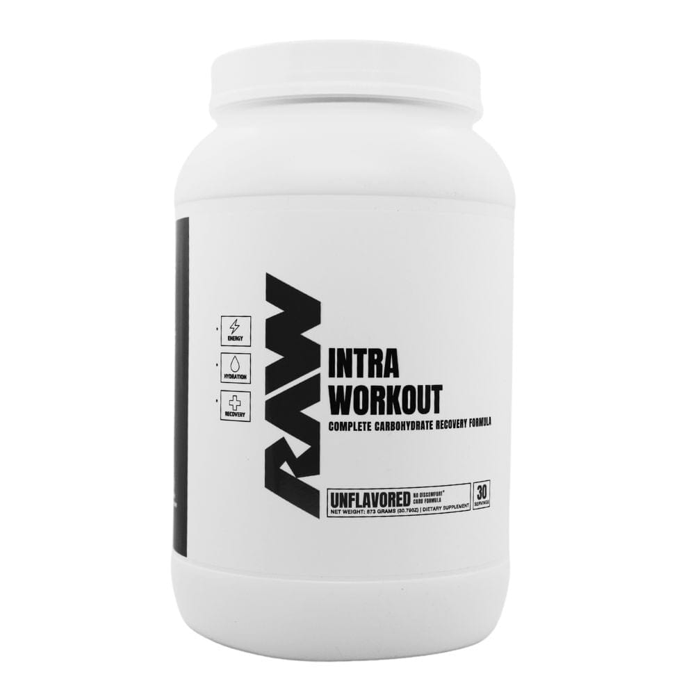 Raw Nutrition Intra Workout 30 Servings Sports Performance Recovery Raw Unflavored 