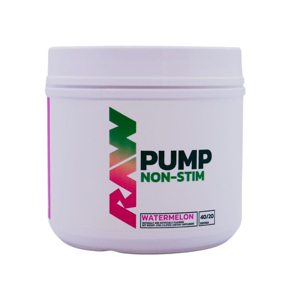RAW Pump 40 Servings Nitric Oxide Raw Watermelon 