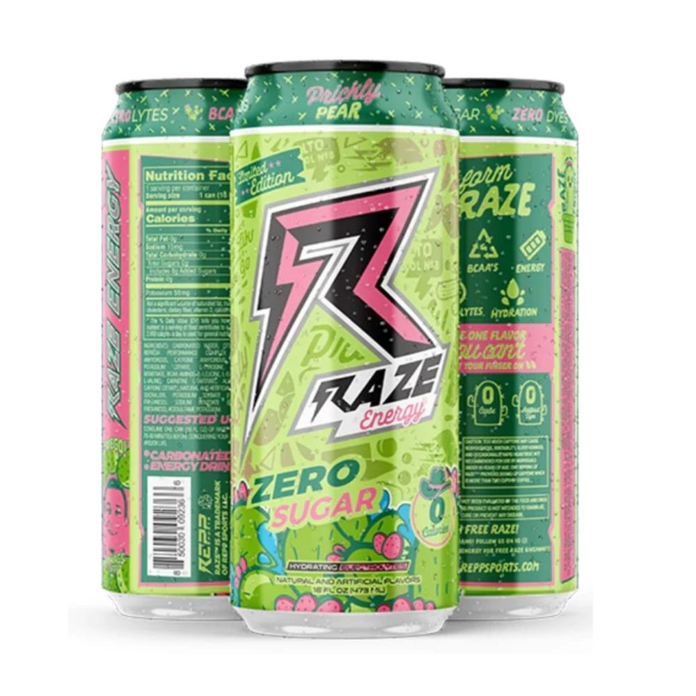 REPP Sports Raze Energy 12/Case Drinks REPP SPORTS Prickly Pear 