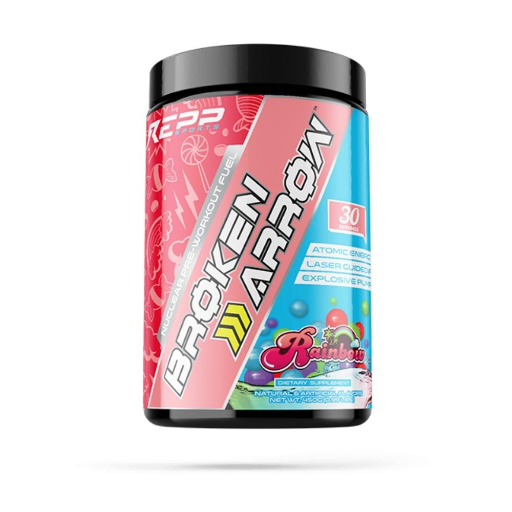 REPP Sports Broken Arrow 30 Servings Sports Performance Recovery REPP SPORTS Rainbow 