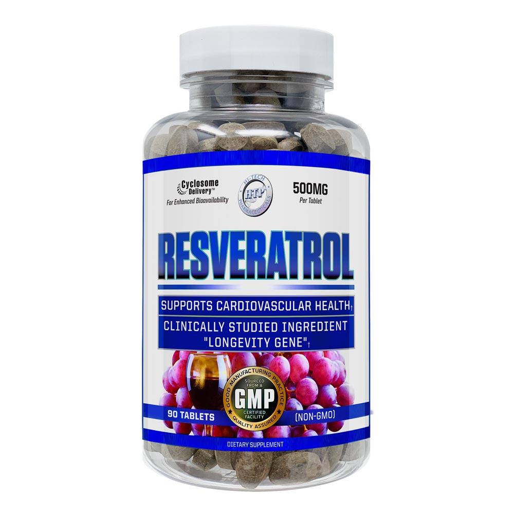 Hi-Tech Pharmaceuticals Resveratrol 500mg 90 Tablets Specialty Health Products Hi-Tech Pharmaceuticals  (4430101020737)