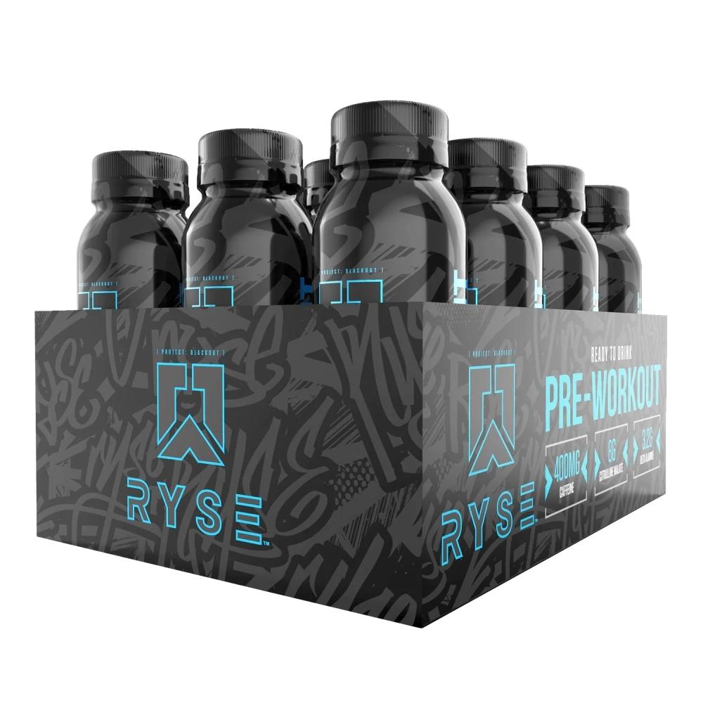 Ryse RTD Pre-Workout 12/case Drinks Ryse Supplements Baja Burst 