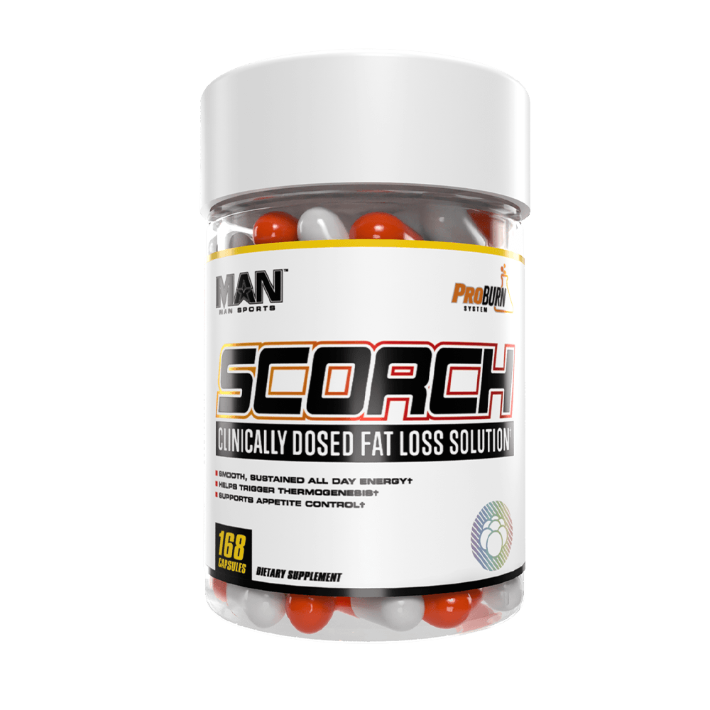 MAN Sports Scorch 168 Caps Diet/Energy MAN 