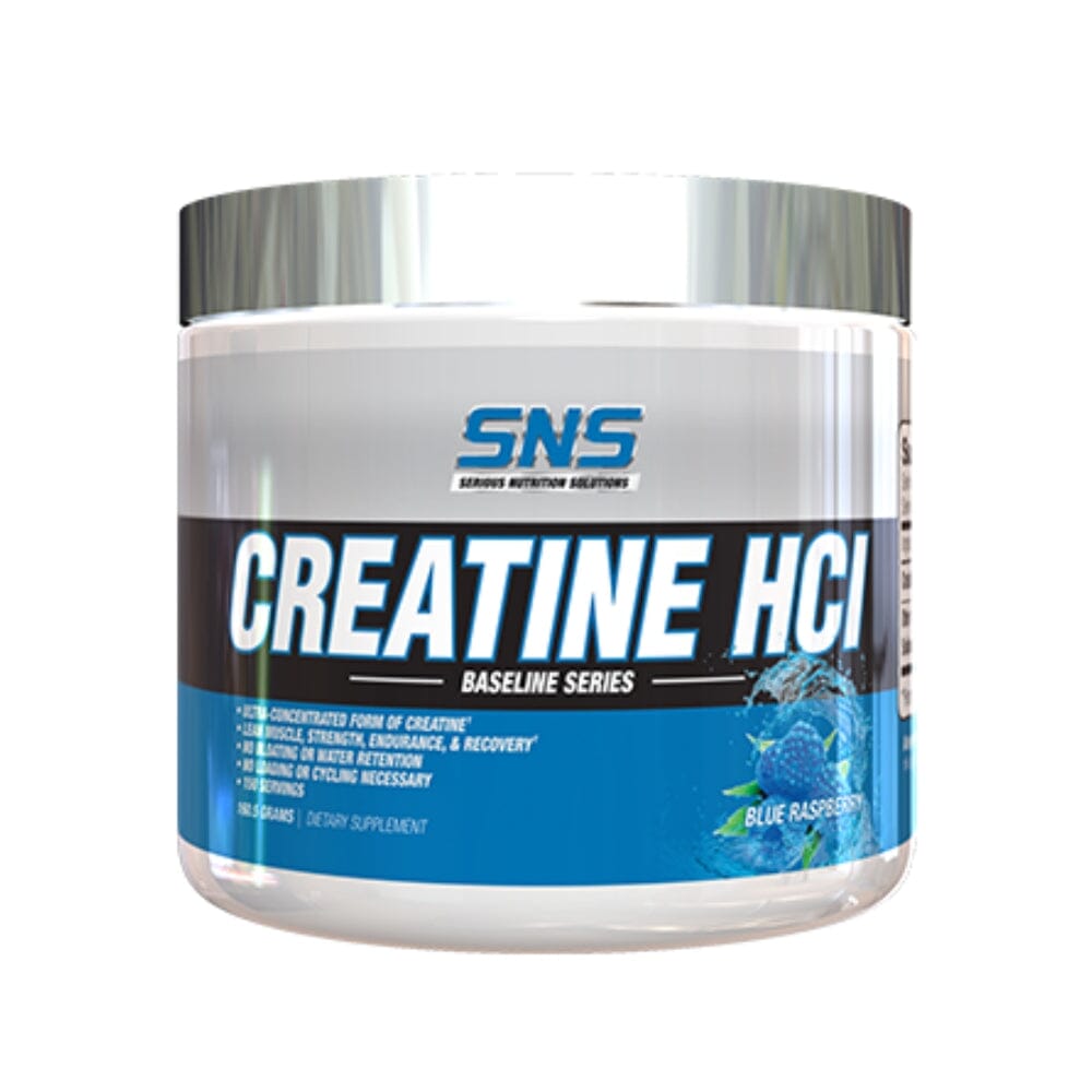 Serious Nutrition Solutions Creatine HCL 150 Servings Creatine Serious Nutrition Solutions Blue Raspberry Popsicle 