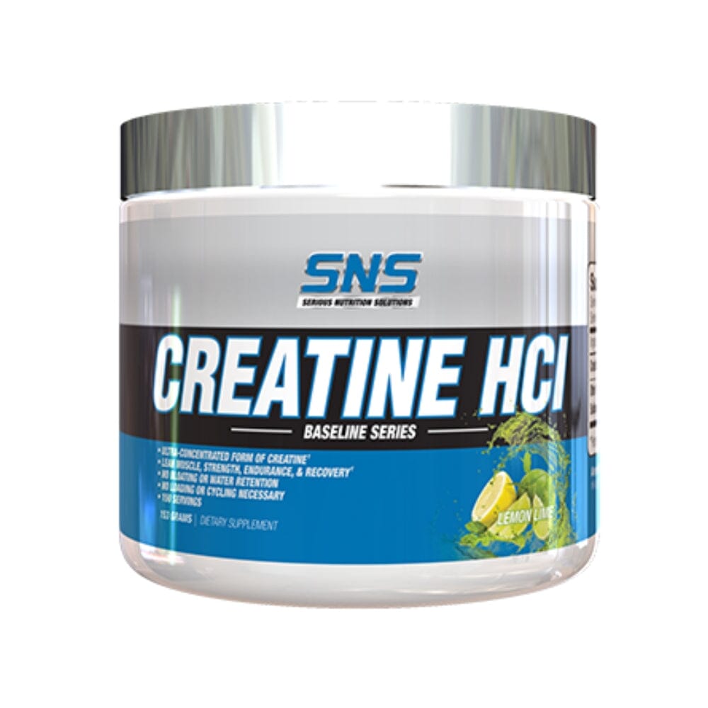 Serious Nutrition Solutions Creatine HCL 150 Servings Creatine Serious Nutrition Solutions Lemon Lime 