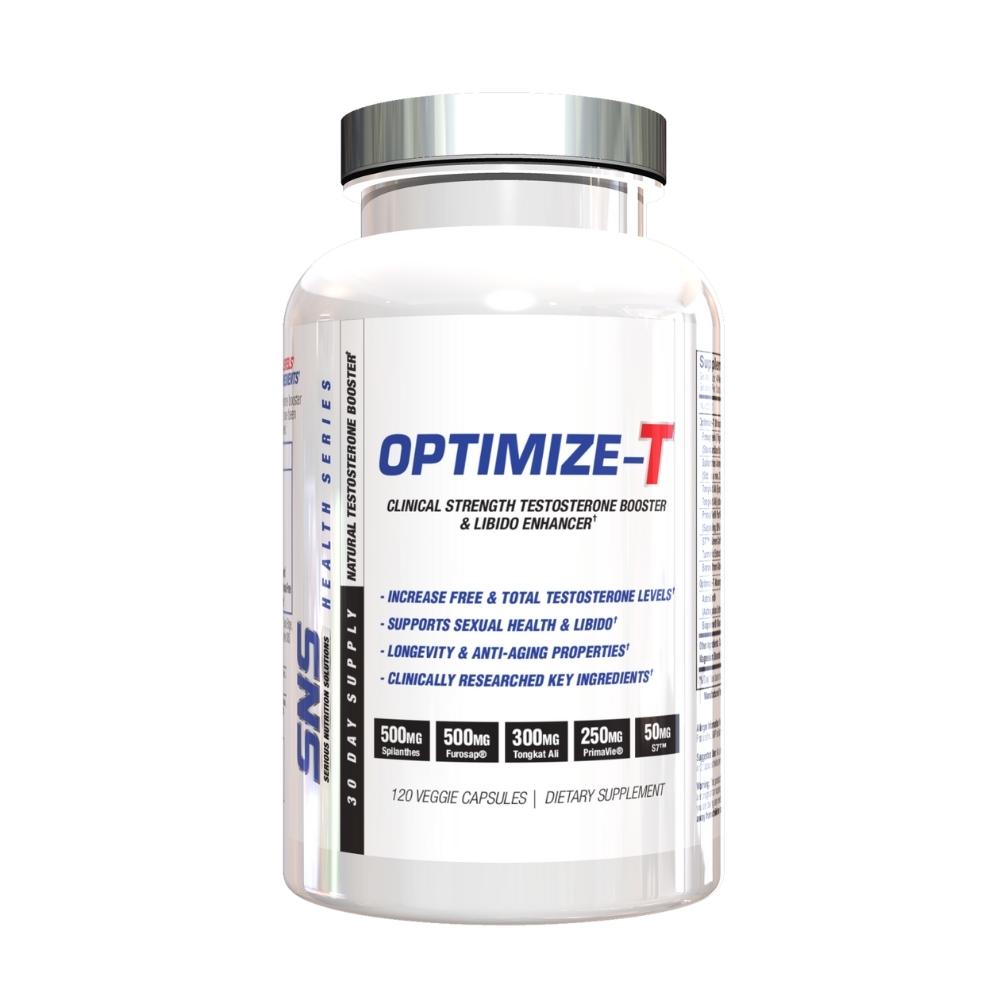 Serious Nutrition Solutions Optimize T 120 Capsules Specialty Health Products Serious Nutrition Solutions 