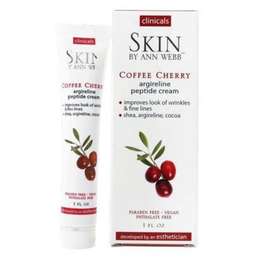 Skin by Ann Webb Coffee Cherry Argireline Peptide Cream 1fl oz Personal Care& - Hygeine Skin By Ann Webb 