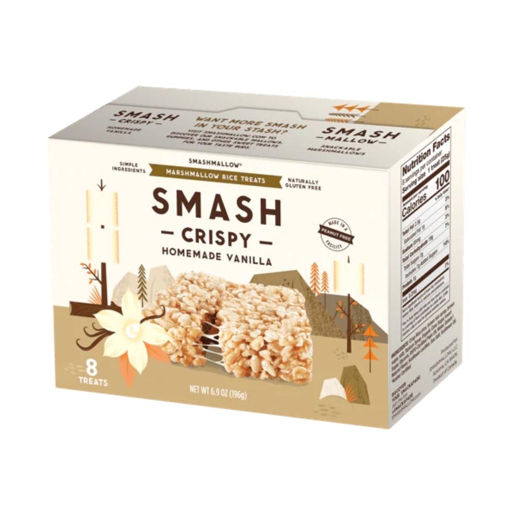 Smashmallow Smash Crispy 8/box Foods Juices Smashmallow Homemade Vanilla 