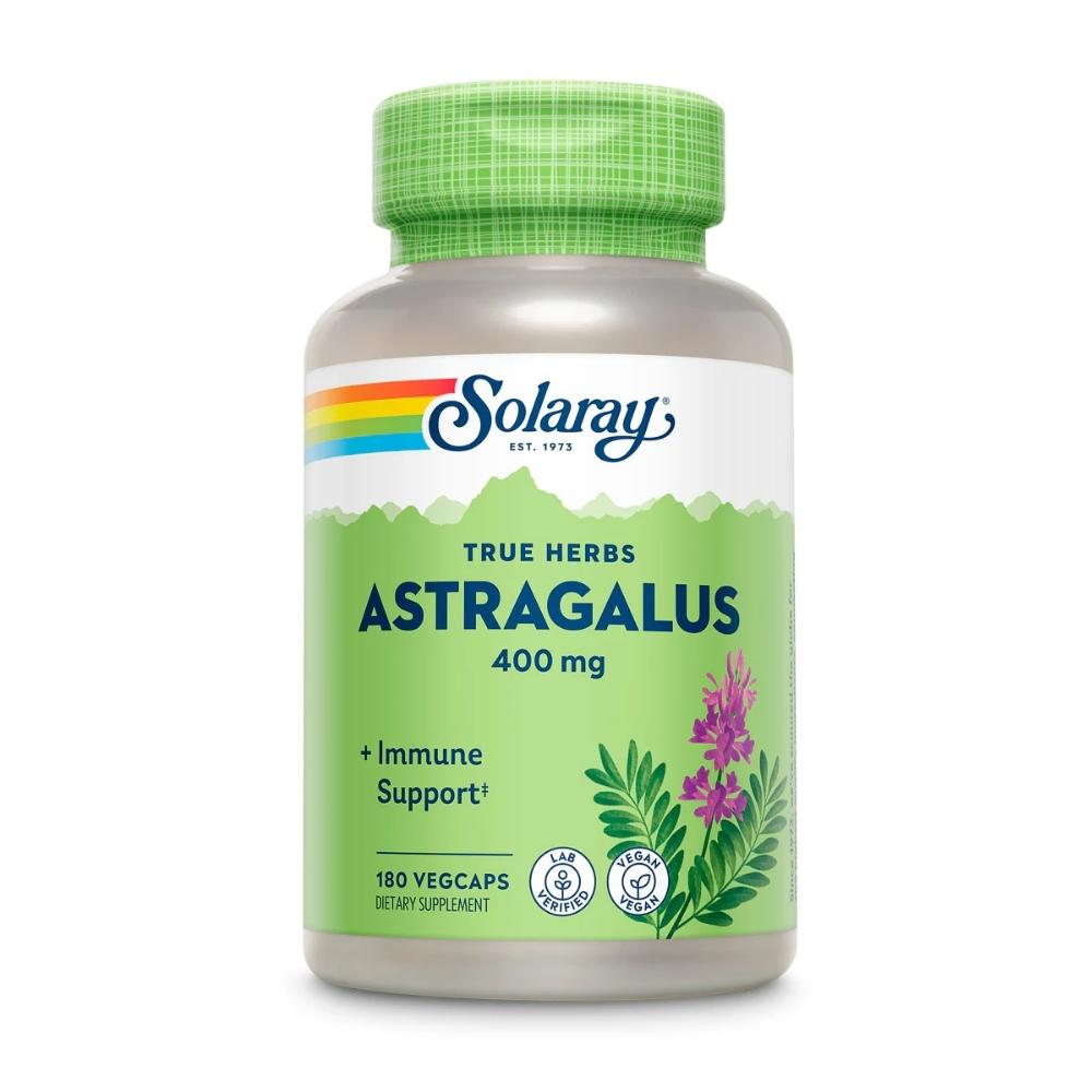 Solaray ASTRAGALUS 400mg 180 Capsules Store Stock Only Solaray 