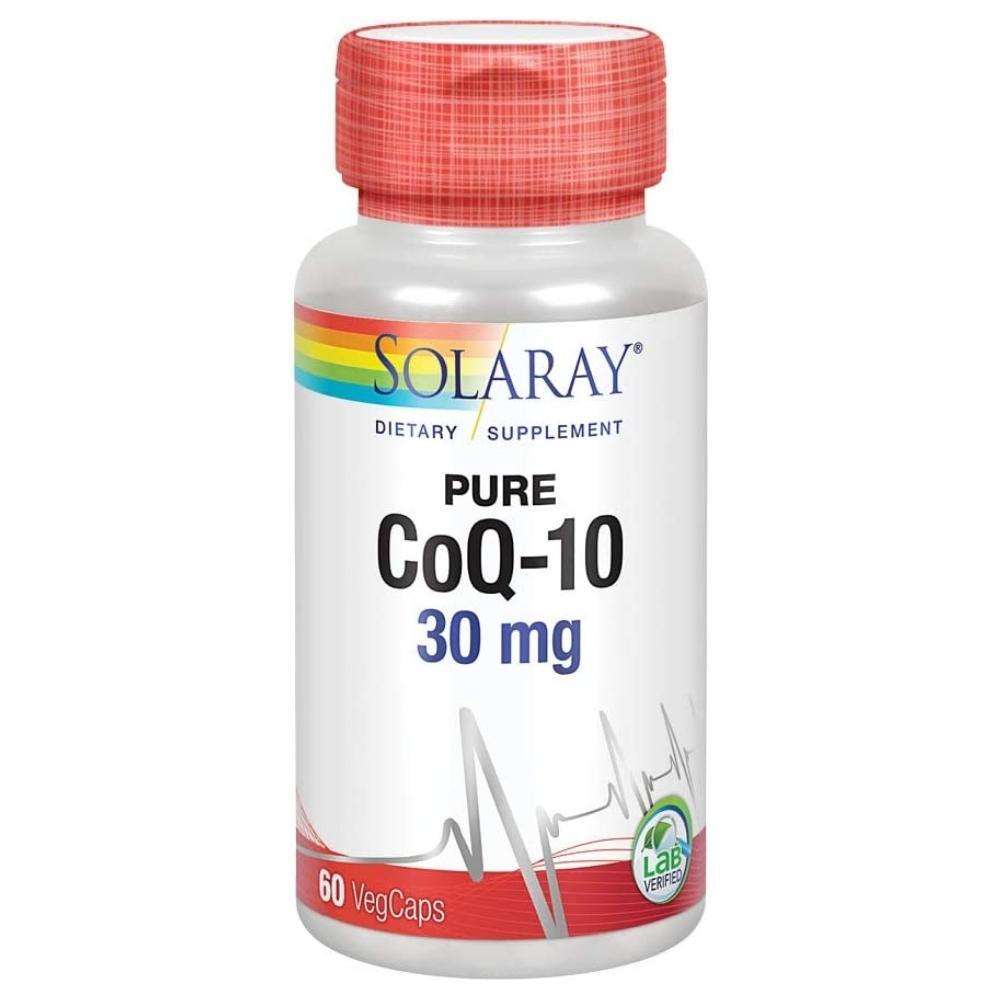 Solaray CoQ-10 30mg 60 Capsules Antioxidants / CoQ-10 Solaray 