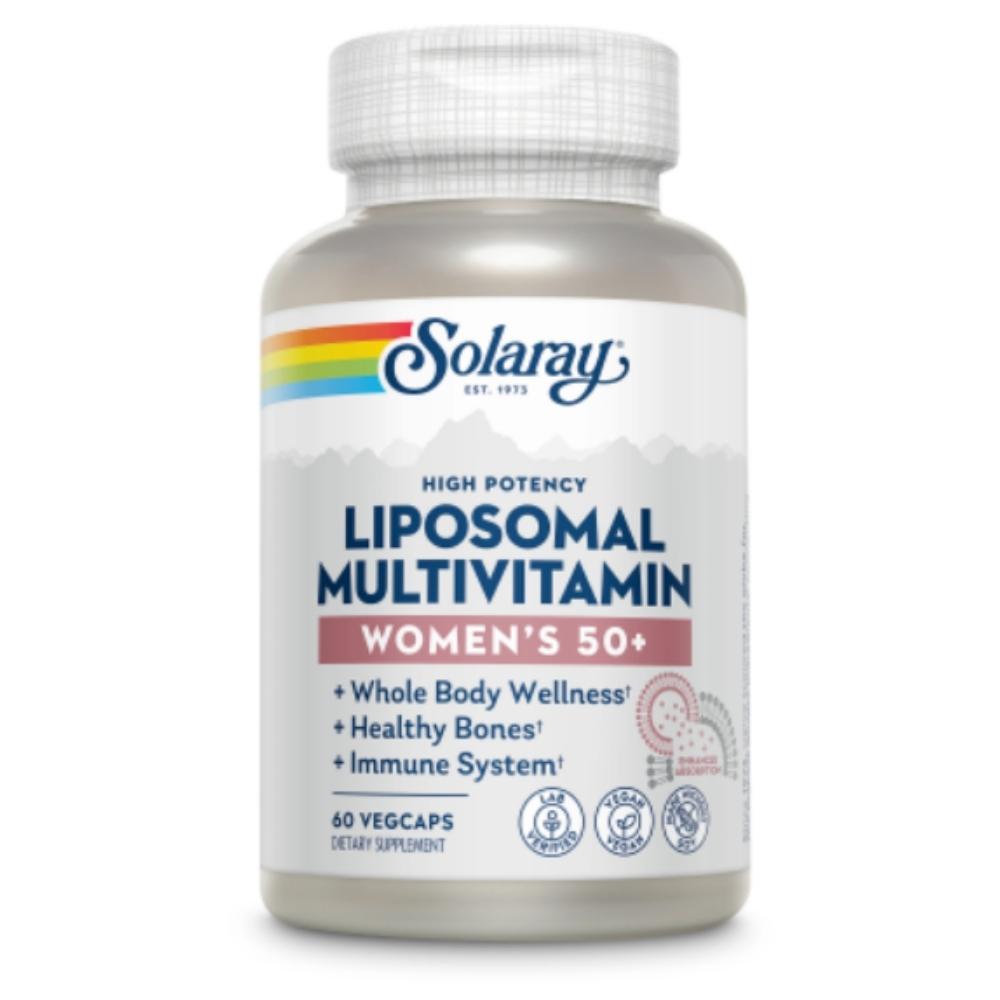 Solaray Liposomal Multi Women's 50+ 60 Count Multi Vitamins Solaray 