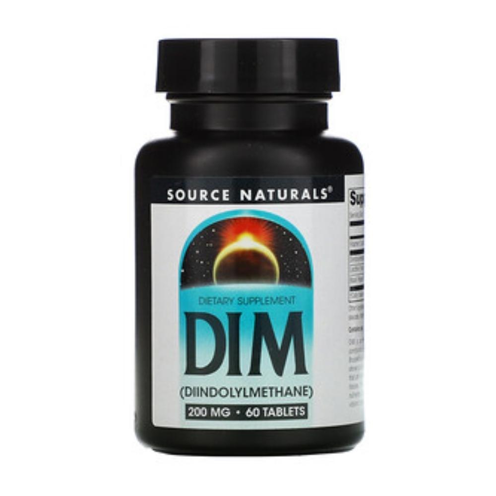 Source Naturals DIM 200mg 60 Tablets Specialty Health Products Source Naturals 