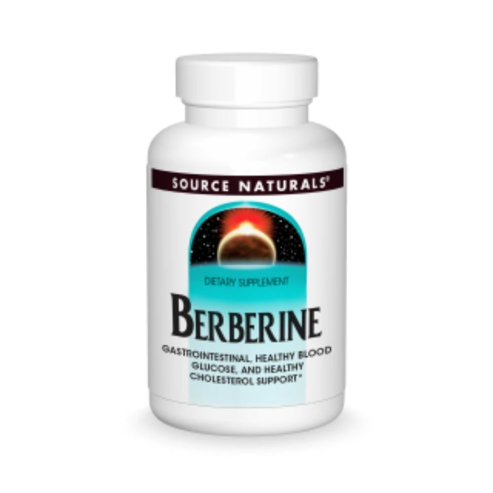 Source Naturals Berberine 500mg 60 Vege Capsules Herbs Source Naturals 