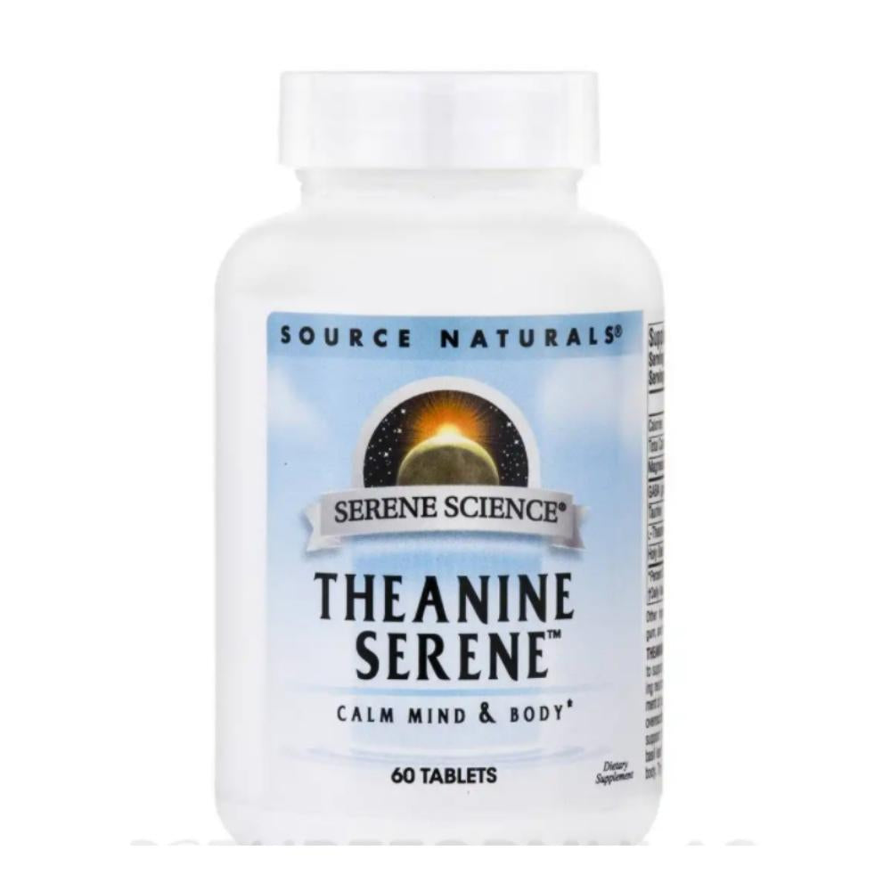 Source Naturals Theanine Serene 60 Tablets Specialty Health Products Source Naturals 