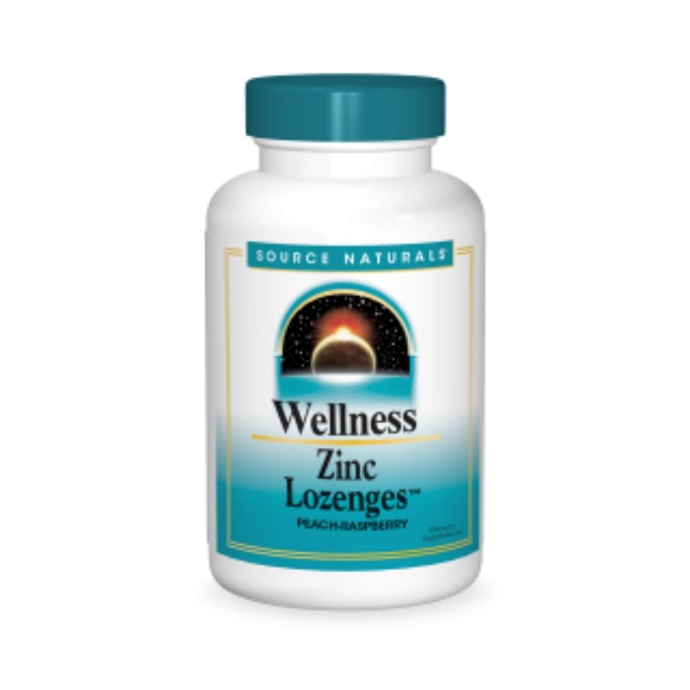 Source Naturals Wellness Zinc Lozenges 60 Lozenges Vitamins & Minerals Source Naturals 