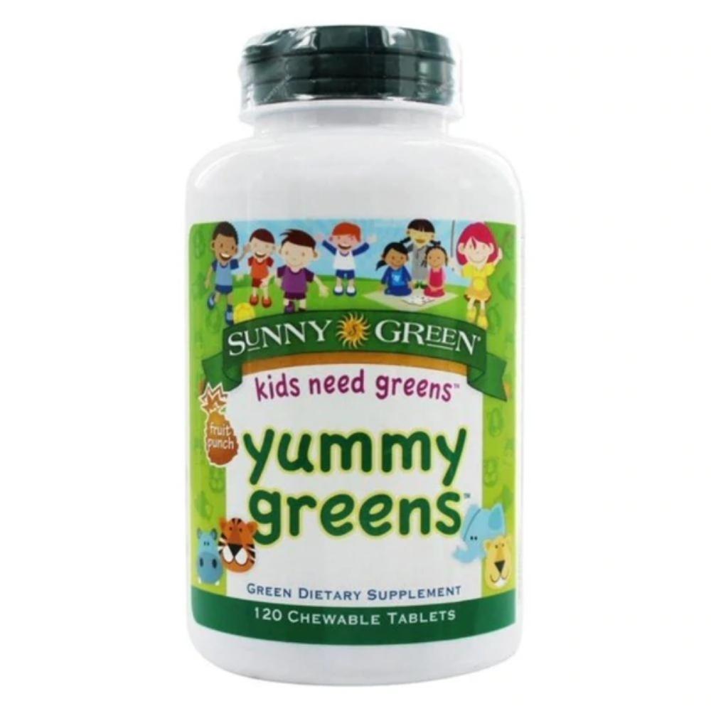 Sunny Green Yummy Greens 120 Chewables Herbs Sunny Green 