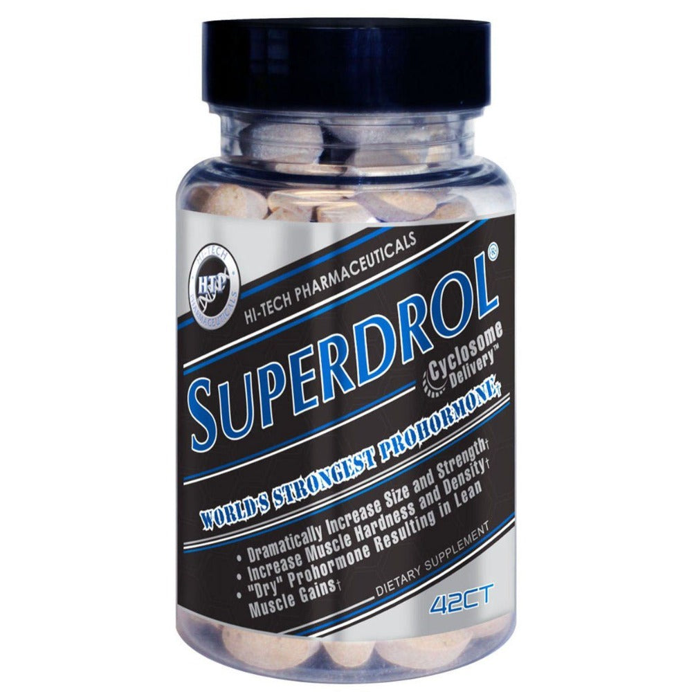 Hi-Tech Pharmaceuticals Superdrol 42CT Testosterone Boosters Hi-Tech Pharmaceuticals  (1059227598891)
